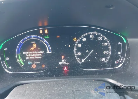 2018 Honda Accord Hybrid Touring from USA, damaged, VIN 1HGCV3F97JA006610